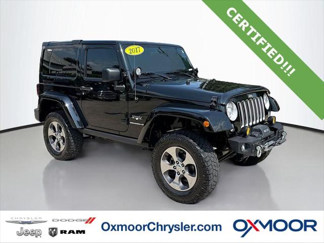 2017 Jeep Wrangler Sahara 4x4
