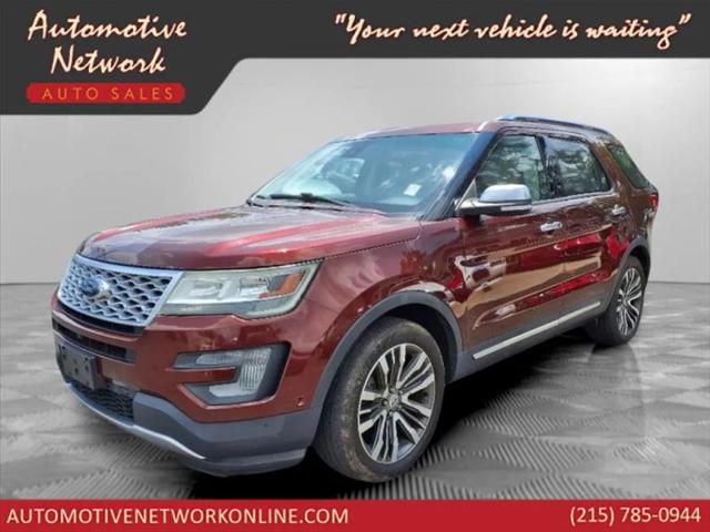 2016 Ford Explorer Platinum for sale in Croydon, PA