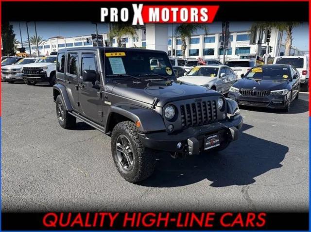 2018 Jeep Wrangler JK Unlimited Freedom Edition 4x4 for sale in South Gate, CA