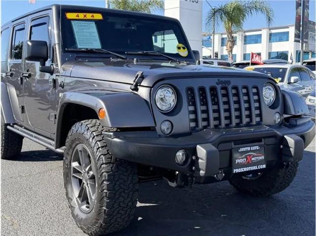 2018 Jeep Wrangler JK Unlimited Freedom Edition 4x4