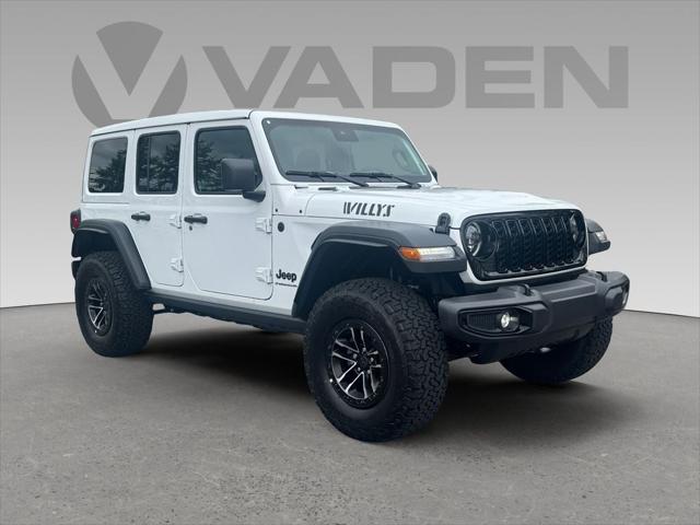 2025 Jeep Wrangler WRANGLER 4-DOOR WILLYS 2025 Jeep Wrangler WRANGLER 4-DOOR WILLYS
