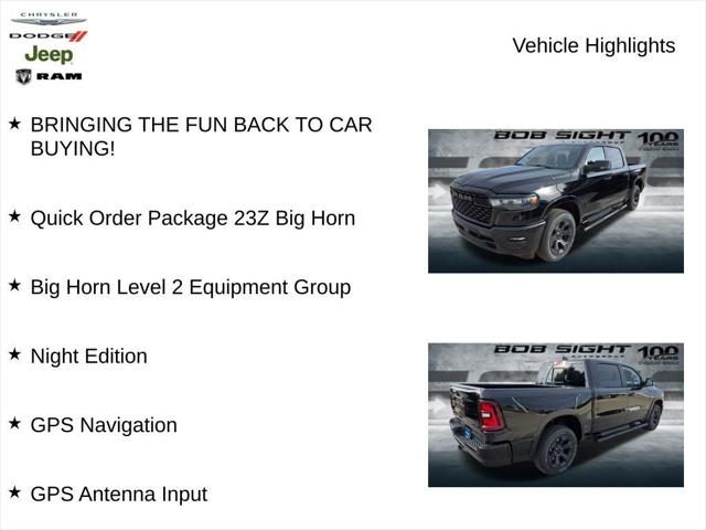 2025 RAM Ram 1500 RAM 1500 BIG HORN CREW CAB 4X4 57 BOX