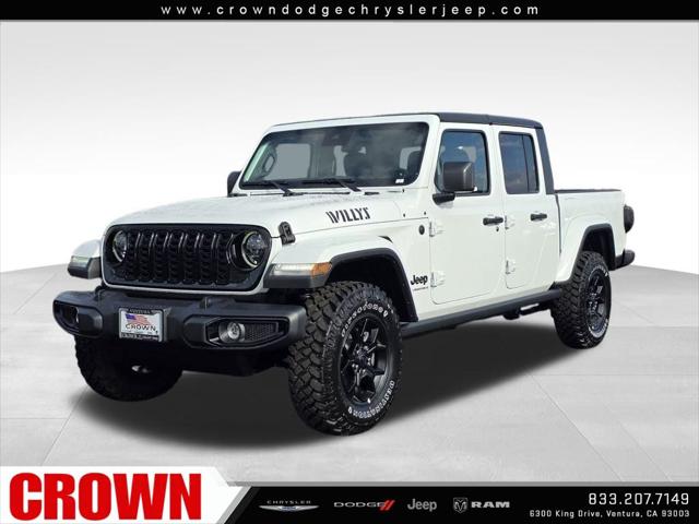 2025 Jeep Gladiator GLADIATOR WILLYS 4X4 2025 Jeep Gladiator GLADIATOR WILLYS 4X4