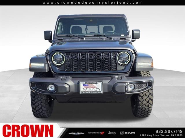 2025 Jeep Gladiator GLADIATOR WILLYS 4X4 2025 Jeep Gladiator GLADIATOR WILLYS 4X4