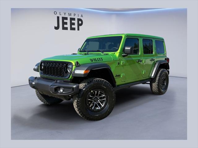 2025 Jeep Wrangler WRANGLER 4-DOOR WILLYS 2025 Jeep Wrangler WRANGLER 4-DOOR WILLYS