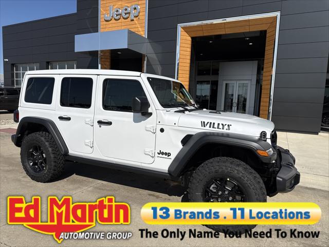 2025 Jeep Wrangler WRANGLER 4-DOOR WILLYS 2025 Jeep Wrangler WRANGLER 4-DOOR WILLYS