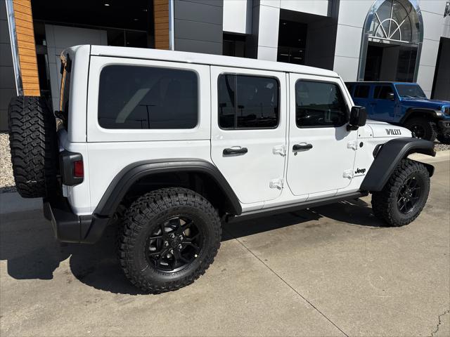 2025 Jeep Wrangler WRANGLER 4-DOOR WILLYS 2025 Jeep Wrangler WRANGLER 4-DOOR WILLYS