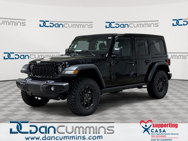 2025 Jeep Wrangler WRANGLER 4-DOOR WILLYS 2025 Jeep Wrangler WRANGLER 4-DOOR WILLYS