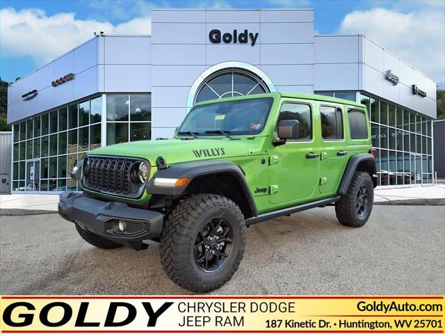 2025 Jeep Wrangler WRANGLER 4-DOOR WILLYS 2025 Jeep Wrangler WRANGLER 4-DOOR WILLYS