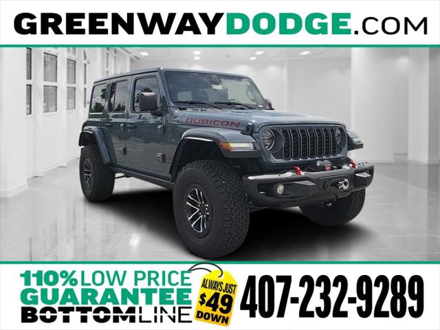 2025 Jeep Wrangler WRANGLER 4-DOOR RUBICON X
