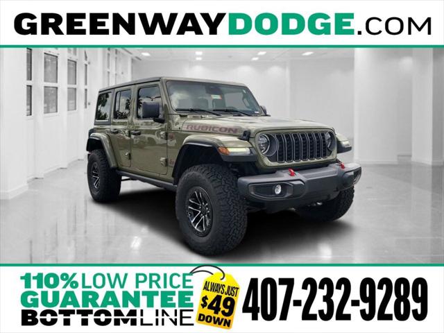 2025 Jeep Wrangler WRANGLER 4-DOOR RUBICON 2025 Jeep Wrangler WRANGLER 4-DOOR RUBICON