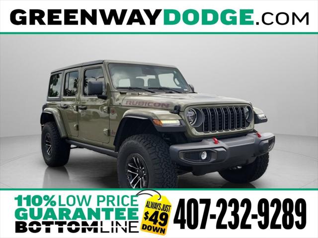 2025 Jeep Wrangler WRANGLER 4-DOOR RUBICON