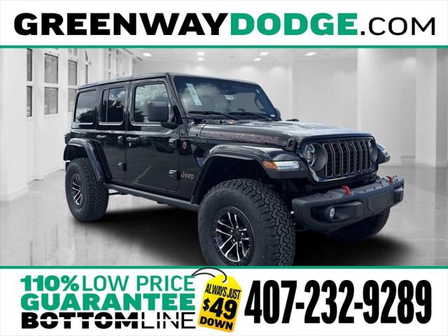 2025 Jeep Wrangler WRANGLER 4-DOOR RUBICON X