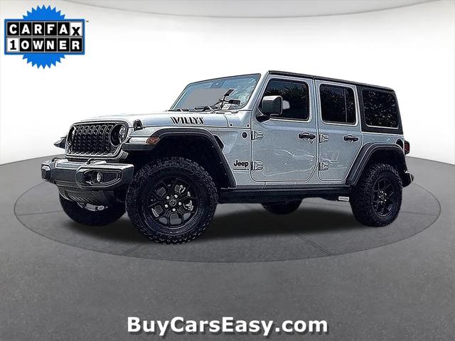 2024 Jeep Wrangler 4-Door Willys 4x4 2024 Jeep Wrangler 4-Door Willys 4x4