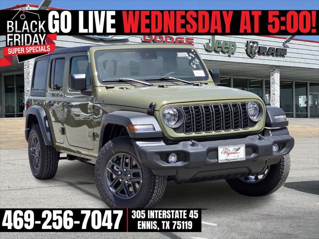 2025 Jeep Wrangler WRANGLER 4-DOOR SPORT S 2025 Jeep Wrangler WRANGLER 4-DOOR SPORT S