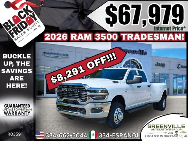 2026 RAM Ram 3500 RAM 3500 TRADESMAN CREW CAB 4X4 8 BOX 2026 RAM Ram 3500 RAM 3500 TRADESMAN CREW CAB 4X4 8 BOX