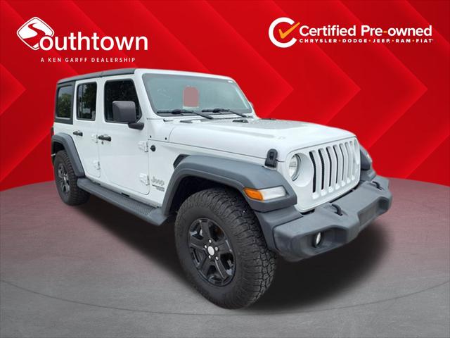 2020 Jeep Wrangler Unlimited Sport S 4X4