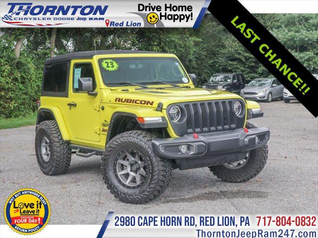 2023 Jeep Wrangler 2-Door Rubicon 4x4 2023 Jeep Wrangler 2-Door Rubicon 4x4