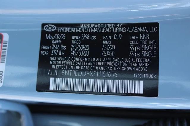 2025 Hyundai Santa Cruz Limited