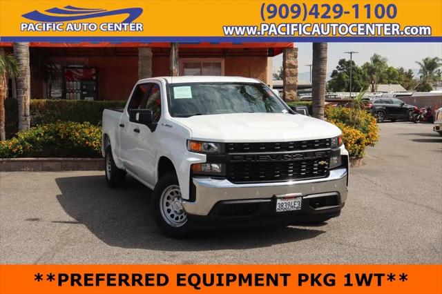 2021 Chevrolet Silverado 1500 2WD Crew Cab Standard Bed WT for sale in Fontana, CA