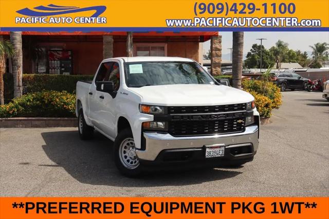 2021 Chevrolet Silverado 1500 2WD Crew Cab Standard Bed WT for sale in Fontana, CA