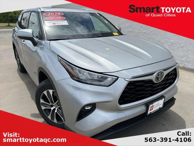 2020 Toyota Highlander XLE for sale in Davenport, IA