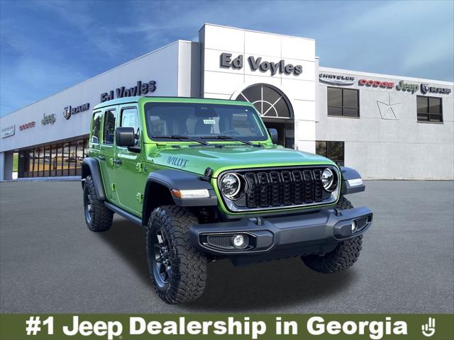 2025 Jeep Wrangler 4xe WRANGLER 4-DOOR WILLYS 4xe