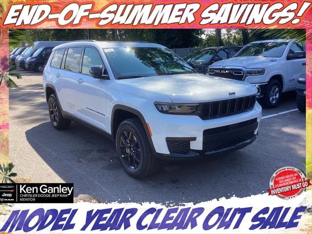 2025 Jeep Grand Cherokee GRAND CHEROKEE L ALTITUDE X 4X4 2025 Jeep Grand Cherokee GRAND CHEROKEE L ALTITUDE X 4X4