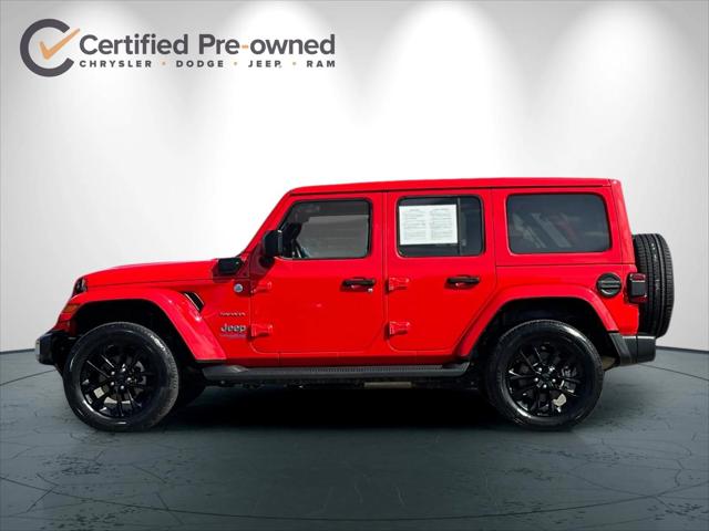 2021 Jeep Wrangler 4xe Unlimited Sahara 4x4