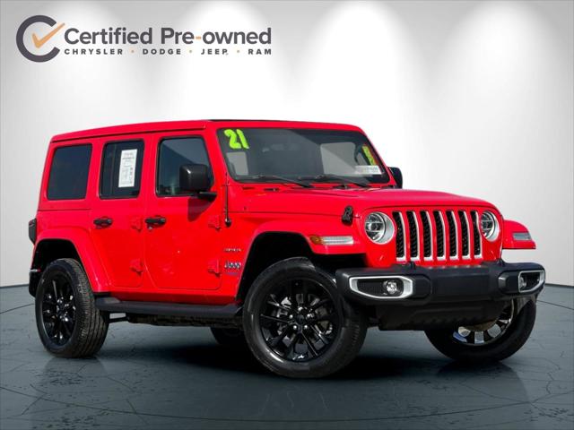 2021 Jeep Wrangler 4xe Unlimited Sahara 4x4