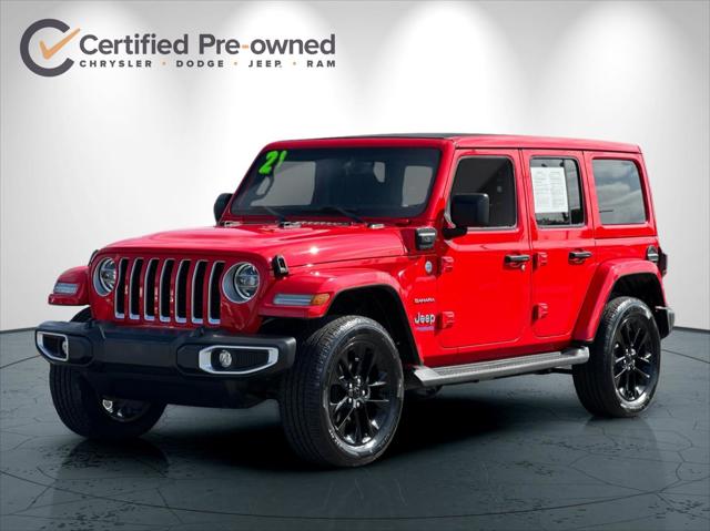 2021 Jeep Wrangler 4xe Unlimited Sahara 4x4