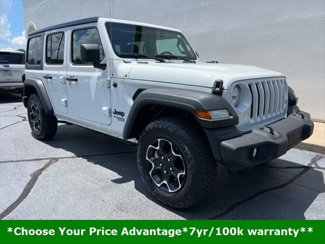2021 Jeep Wrangler Unlimited Sport S 4x4 2021 Jeep Wrangler Unlimited Sport S 4x4