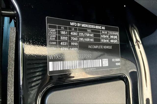 2025 Mercedes-Benz Sprinter 3500 High Roof 4-Cyl Diesel HO