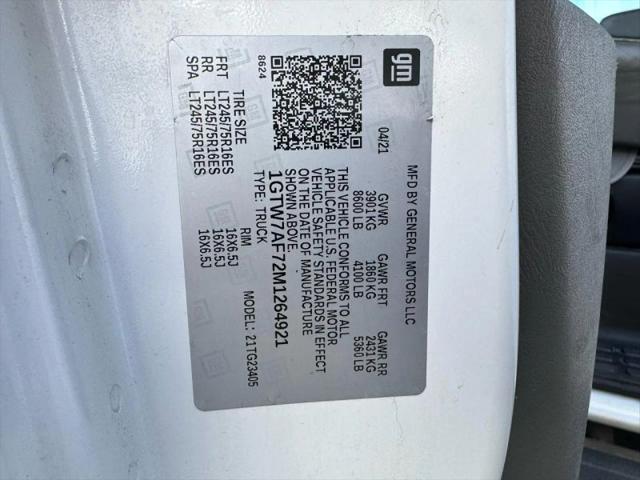 2021 GMC Savana Cargo RWD 2500 Regular Wheelbase Work Van