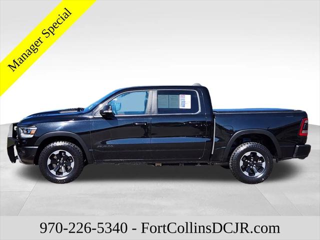 2019 RAM 1500 Rebel Crew Cab 4x4 57 Box 2019 RAM 1500 Rebel Crew Cab 4x4 57 Box