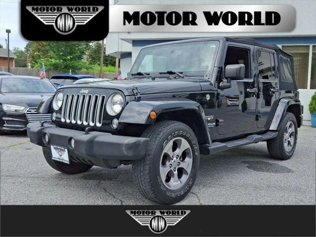 2016 Jeep Wrangler Unlimited Sahara for sale in Frederick, MD