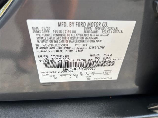 2020 Ford EcoSport SE