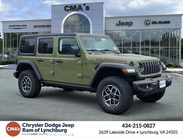 2025 Jeep Wrangler WRANGLER 4-DOOR RUBICON 2025 Jeep Wrangler WRANGLER 4-DOOR RUBICON