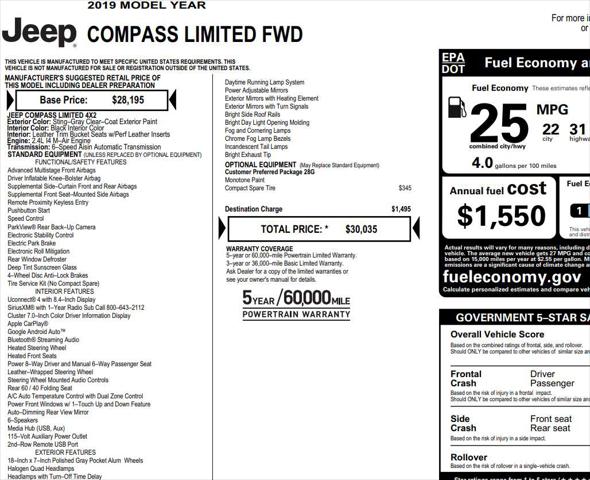 2019 Jeep Compass Limited
