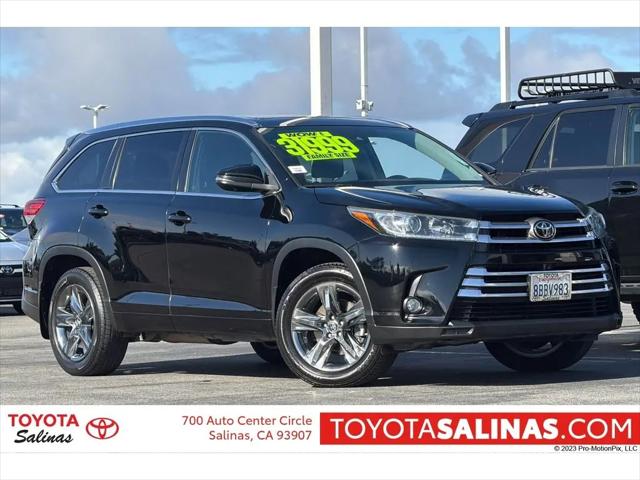 2018 Toyota Highlander Limited Platinum for sale in Salinas, CA