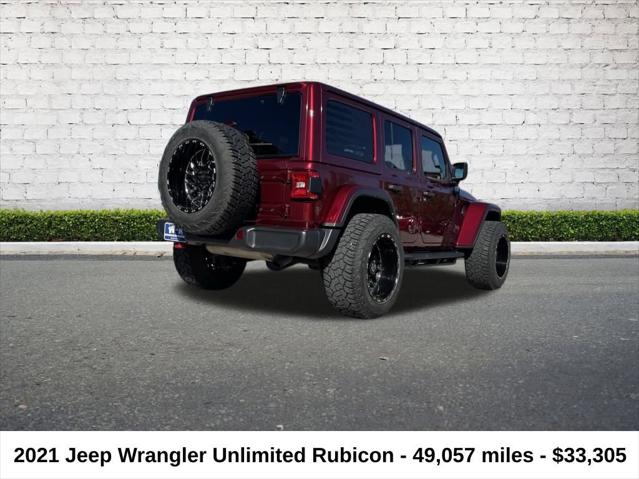 2021 Jeep Wrangler Unlimited Rubicon 4X4 2021 Jeep Wrangler Unlimited Rubicon 4X4