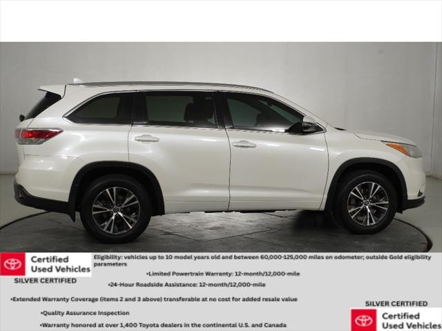 2016 Toyota Highlander XLE V6