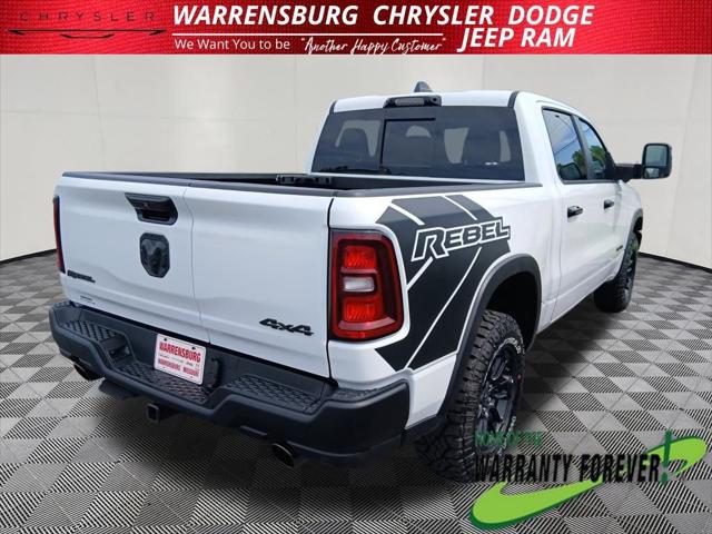 2025 RAM Ram 1500 RAM 1500 REBEL CREW CAB 4X4 57 BOX