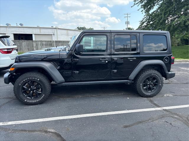 2021 Jeep Wrangler Unlimited Willys 4x4 2021 Jeep Wrangler Unlimited Willys 4x4