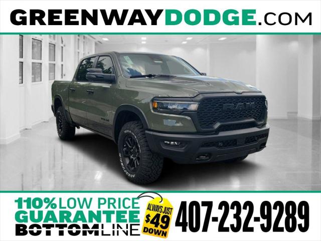 2026 RAM Ram 1500 RAM 1500 REBEL CREW CAB 4X4 57 BOX