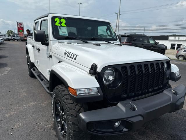 2022 Jeep Gladiator Willys 4x4