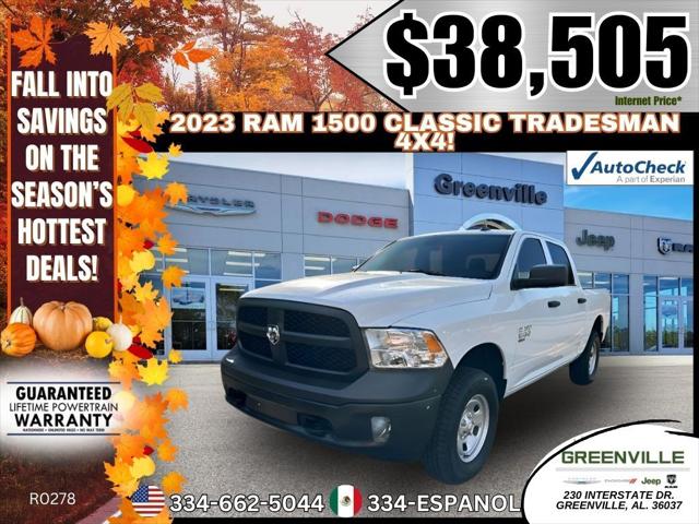 2023 RAM 1500 Classic Tradesman Crew Cab 4x4 57 Box 2023 RAM 1500 Classic Tradesman Crew Cab 4x4 57 Box