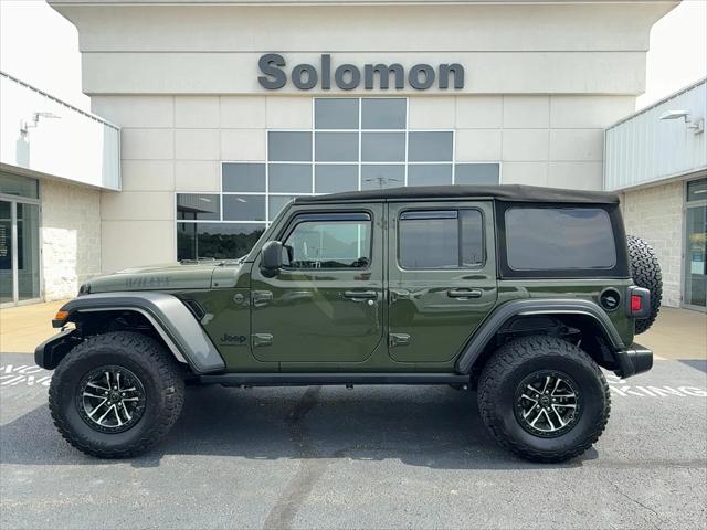 2024 Jeep Wrangler 4-Door Willys 4x4 2024 Jeep Wrangler 4-Door Willys 4x4