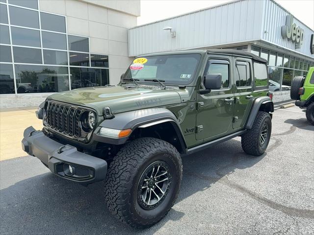 2024 Jeep Wrangler 4-Door Willys 4x4 2024 Jeep Wrangler 4-Door Willys 4x4