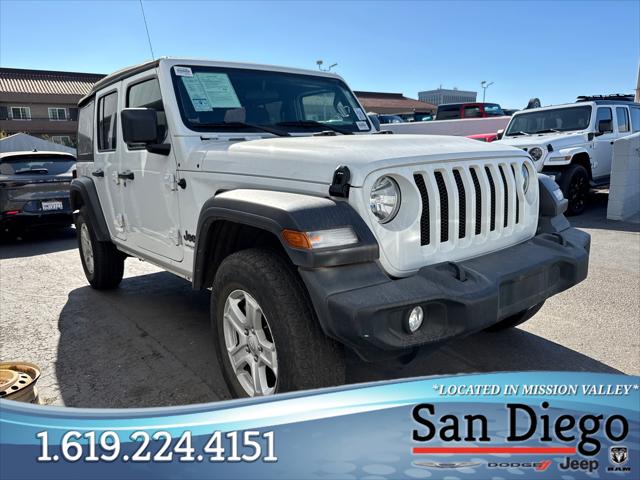 2022 Jeep Wrangler Unlimited Sport S 4x4